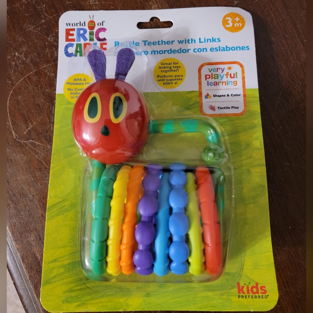 Rattle teether